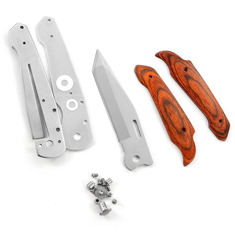 Framelock Knife Making Kit Model Fl007 Diy Folding Knife Parts Kit W