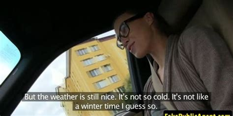 FAKEHUB Public Euro Babe In Spex Cocksucking Tnaflix