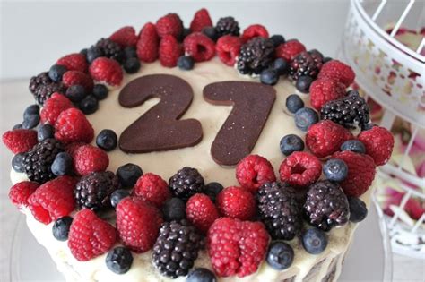 Naked Cake De Frutos Del Bosque Para Tu Cumplea Os