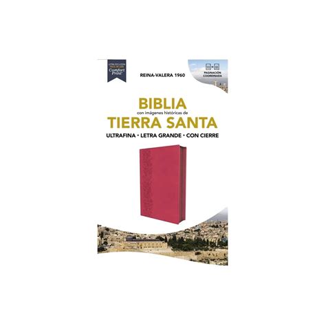 Vida Publishers Biblia Reina Valera Tierra Santa Ultrafina