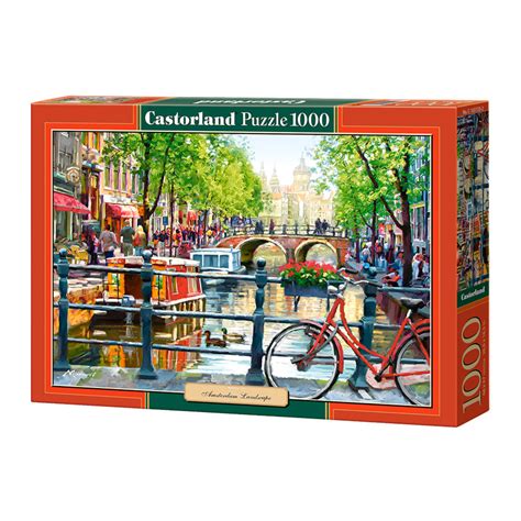 Пазл "Пейзаж. Амстердам", 1000 элементов Castorland (5904438103133 ...