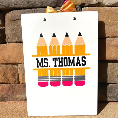 Personalized Double Sided Clipboard Custom Clipboard Etsy