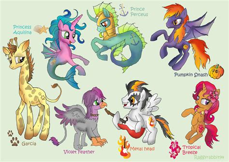 Mlp Original Character Dump By Raggyrabbit94 On Deviantart