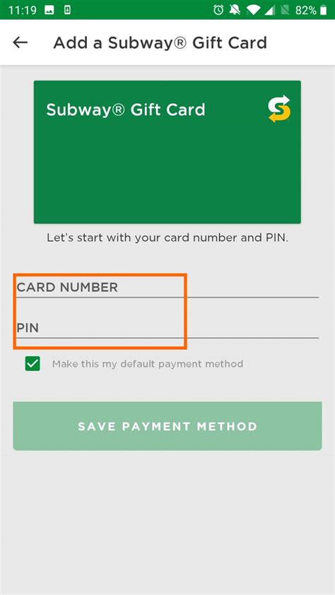 Subway Online T Card Electronic Delivery Coincards Canada