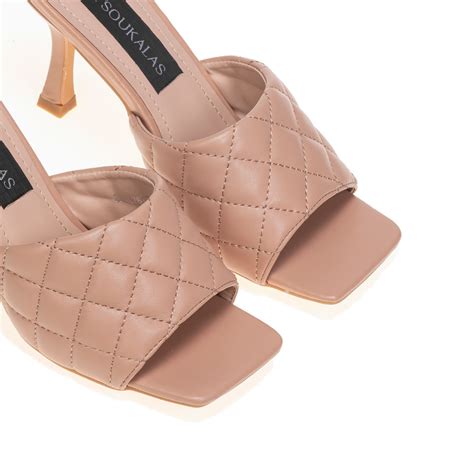 Mules Nude Tsoukalas Shoes