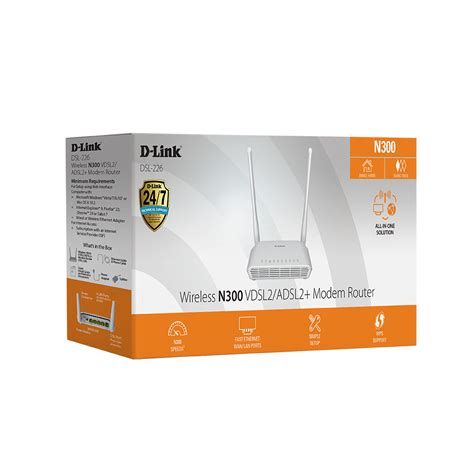 Wireless N300 VDSL2/ ADSL2+ Modem Router