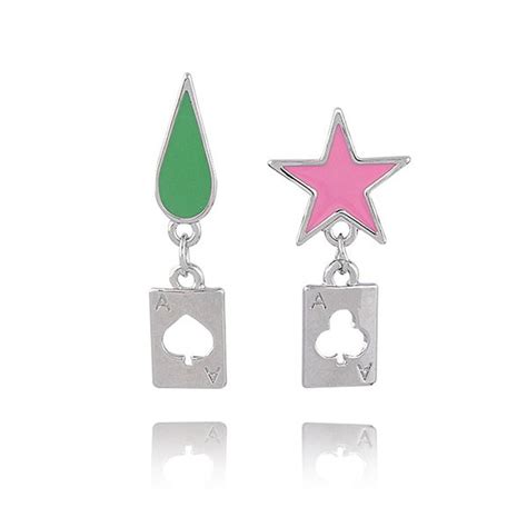 Hunter X Hunter Hisoka Earrings Cosplay Japan Anime Teardrop Etsy Ireland