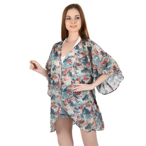Printed Kimono Bikini Cover Up At 350 Piece Kimono Cardigan In Surat ID 27312214691