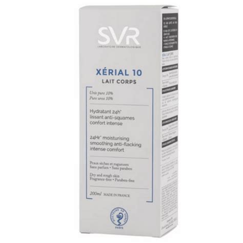 Xerial 10 lait corps 200ml - 200.0 ml - xerial - svr - Achat au ...