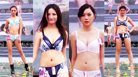 內衣城開業巨乳嫩模內衣秀 Underwear City Opens Big Tits Young Model Lingerie Show 下着