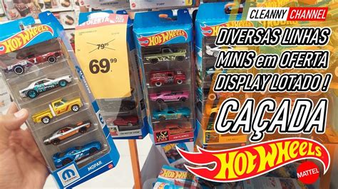 Ca Ada Hot Wheels De Diversas Linhas Pre Os Topzera Display Lotado Pt Br Cleanny Channel