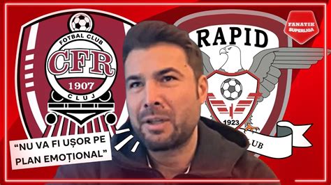 Adrian Mutu ANALIZA IN DETALIU Inaintea Derby Ului CFR Cluj Rapid