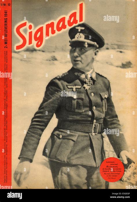 1941 Signal German Military Magazine Dutch Edition Front Page Showing