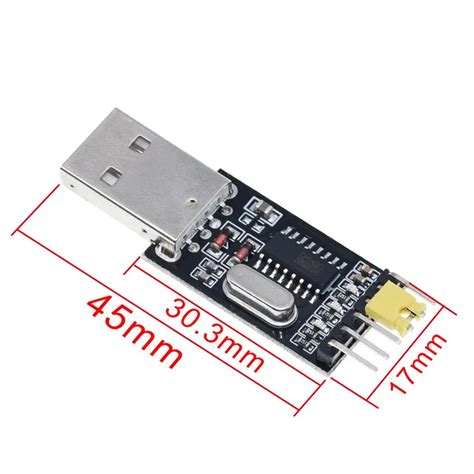 CH340 module USB to TTL CH340G upgrade download a small wire brush ...