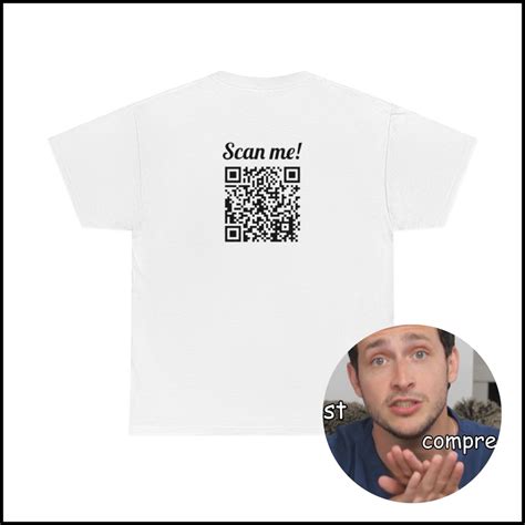 Shirt Funny Qr Code Scan Tshirt Chest Compressions Troll Shirt Etsy