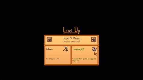Miner or geologist - Stardew Valley - Lost Noob