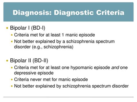 PPT Chapter 10 Bipolar Disorders PowerPoint Presentation Free