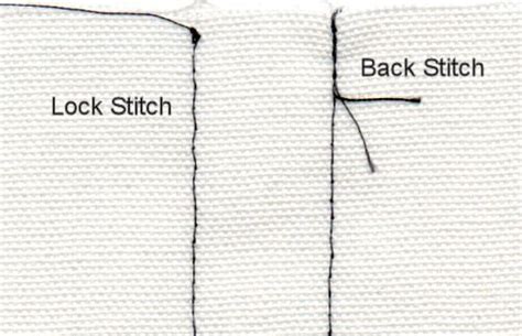 stitch  lock stitch  secure  sewing