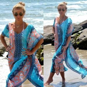 Luxevana Dresses Bohemian Kaftan Bikini Cover Up Tunic Poshmark