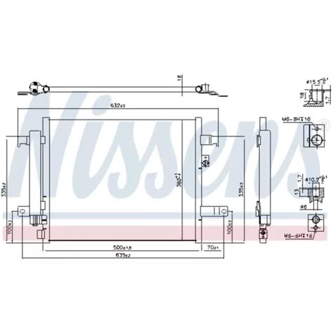 CONDENSATEUR CLIMATISATION AVEC Sèche linge pour Mazda MX 5 IV ND EUR