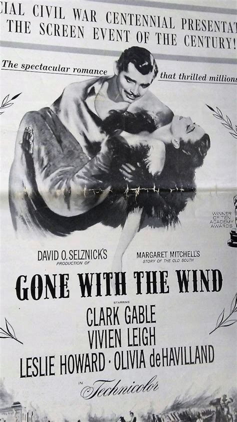 Vintage Rare Gone With The Wind Pressbook Mgm Movie Etsy