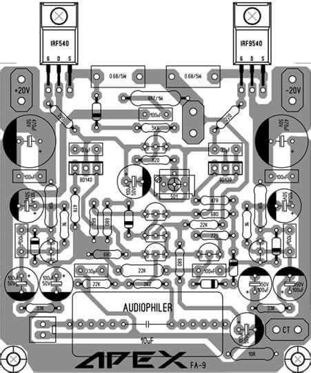 Apex Amplifier Circuit Diagram