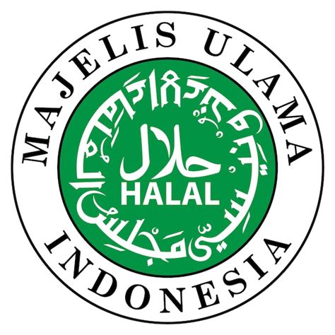 Premium Vector Majelis Ulama Indonesia Halal Logo