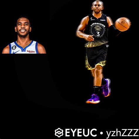 Nba 2k23 Chris Paul Golden State Warriors Portrait