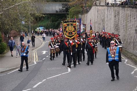 Pictures Controversial March Parades Through Inverness Despite Heavy