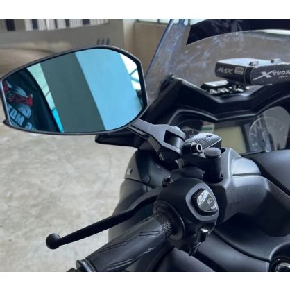Universal Side Mirror Napoleon Blue Mirror Moped Kapcai Scooter Naked Yamaha Honda Kawasaki Y