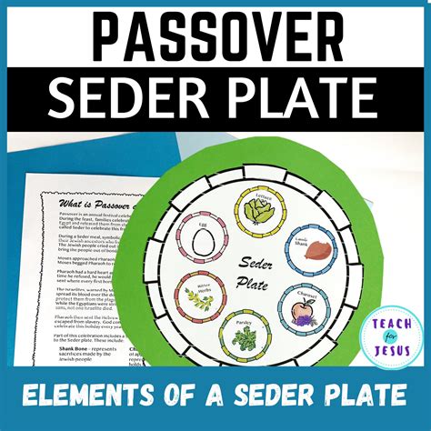 Seder Plate Worksheet Engaging Activities For Passover Preparation