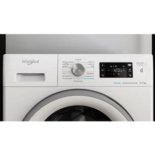 Skalbimo mašina džiovyklė Whirlpool 9 kg 7 kg 60 5 cm 1600 rpm