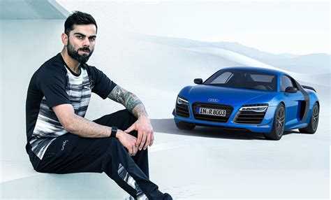 Virat Kohli With His Car