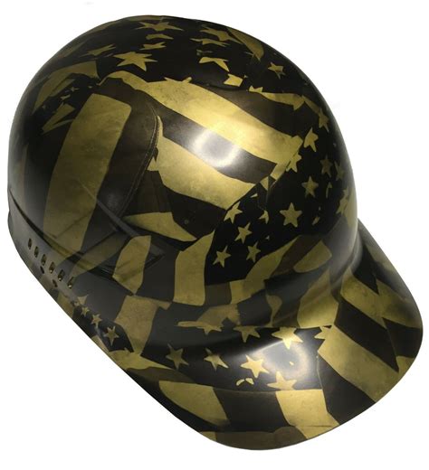 Hydro Dipped Custom Bump Cap Metalic Gold Midnight Flags - Etsy