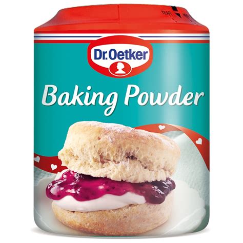 Dr Oetker Baking Powder Tub 170g | Groceries - B&M
