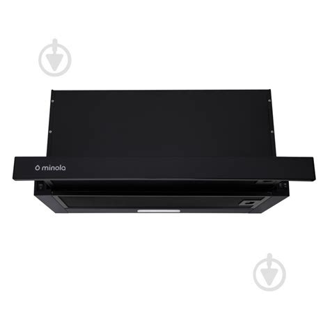 ᐉ Вытяжка Minola HTL 5614 BLF 1000 LED телескопическая • Купить в Киеве ...