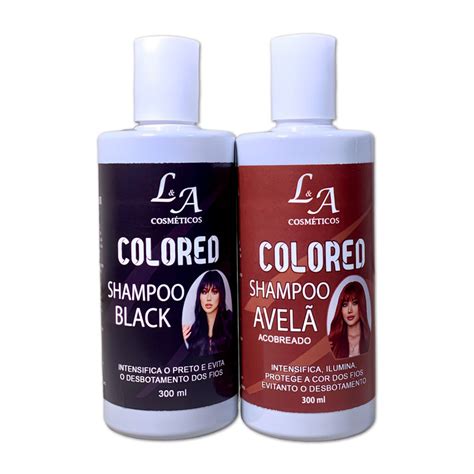 Qual O Melhor Shampoo Tonalizante Para Cabelo Branco - Shampoo Escurecedor Cabelos Brancos Tonalizante Colored 300ml Efeito ...