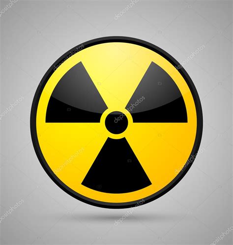 Nuclear symbol — Stock Vector © PKIllustrations #12373064