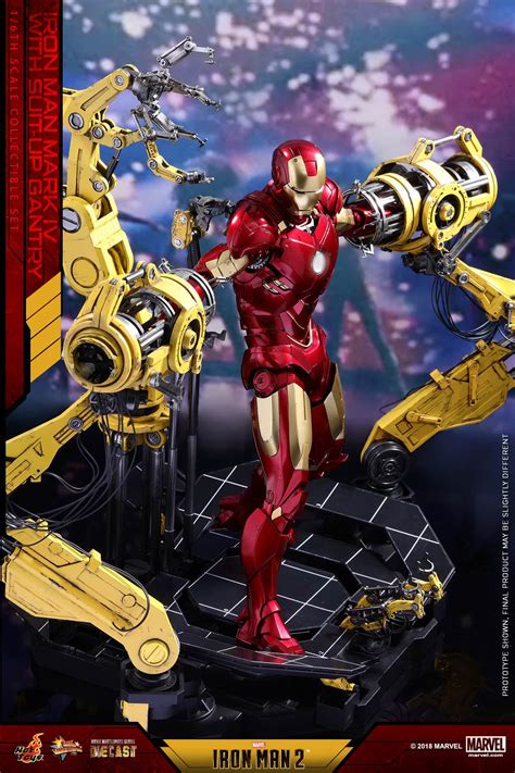 Hot Toys Mms D D Iron Man Mark Iv With Suit Up Gantry Hot Toys Complete Checklist