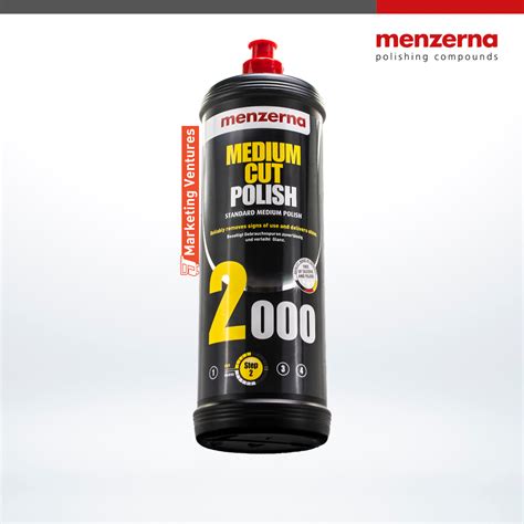Menzerna Medium Cut Polish 2000 Fine Abrasive Polish 1L | Shopee ...