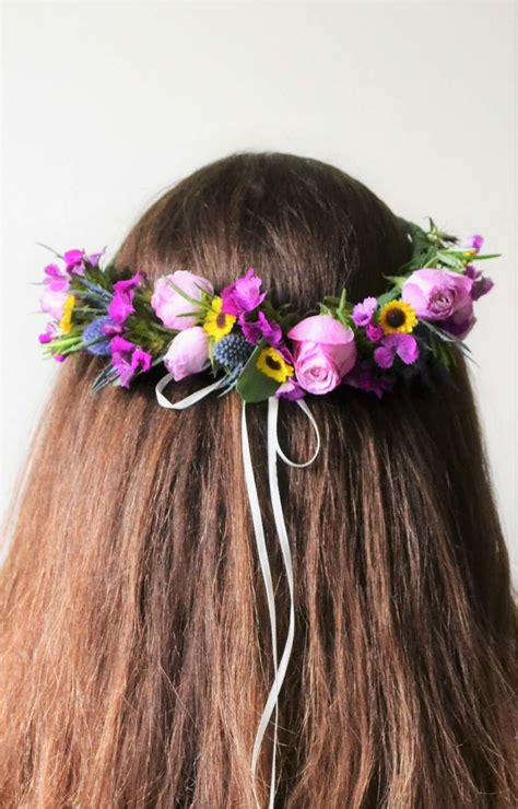beautiful diy flower crowns