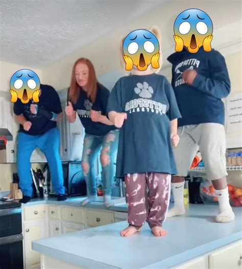 I sure hope she wiped down the counter after this stupidity. I mean, we ...