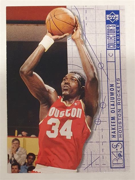 Hakeem Olajuwon 1994 95 Upper Deck Collector S Choice International