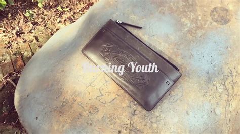 TEEMZONE CALIFORNIA Series Long Wallet Top Grain Leather YouTube