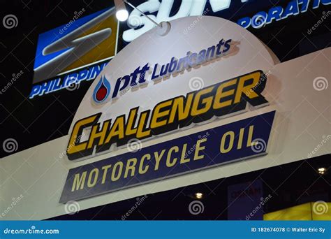 Ptt Lubricants Challenger Motorcycle Oil Sign In Pasay Philippines
