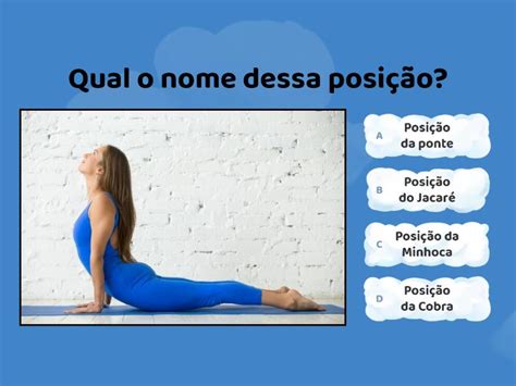 Yoga E Suas Posi Es Quiz