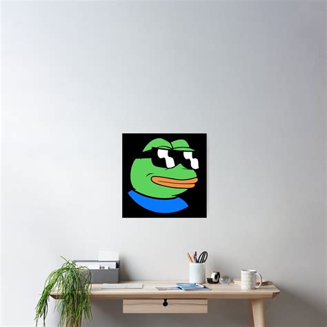 Pepe The Frog Sunglasses Meme Poster For Sale By Marhinmichael Redbubble