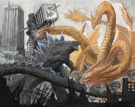 King Adora Godzilla Artstation Godzilla Vs King Ghido
