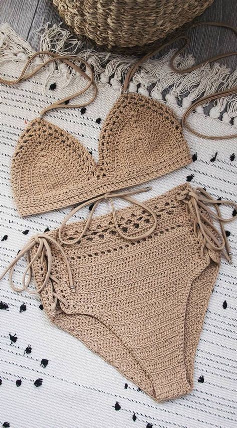 Ideas De Trajes De Ba O De Crochet En Trajes De Ba O De Crochet Bikini De Ganchillo