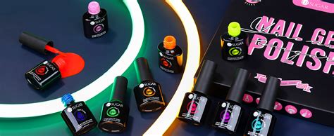 UR SUGAR Neon Gel Nail Polish Set 12 Colors Halloween Hot Pink Orange Yellow Green Blue Red